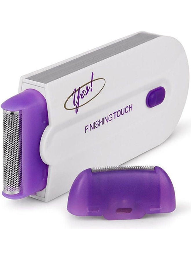 Sleek White & Purple Hair Removal System for Silky Smooth Skin